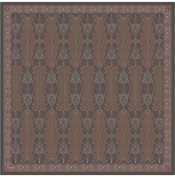 Armine Saf İpek Twill Eşarp 9631D 03 