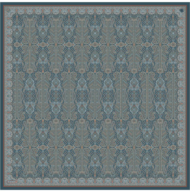 Armine Saf İpek Twill Eşarp 9631D 53 