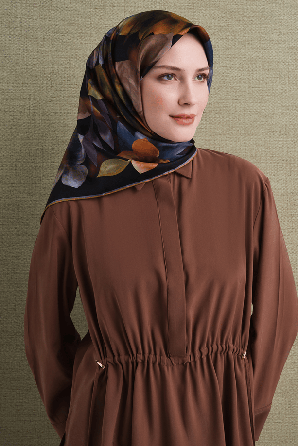 Armine Saf İpek Twill Eşarp 9632D 36