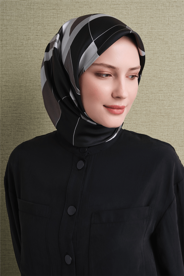 Armine Saf İpek Twill Eşarp 9633D 57
