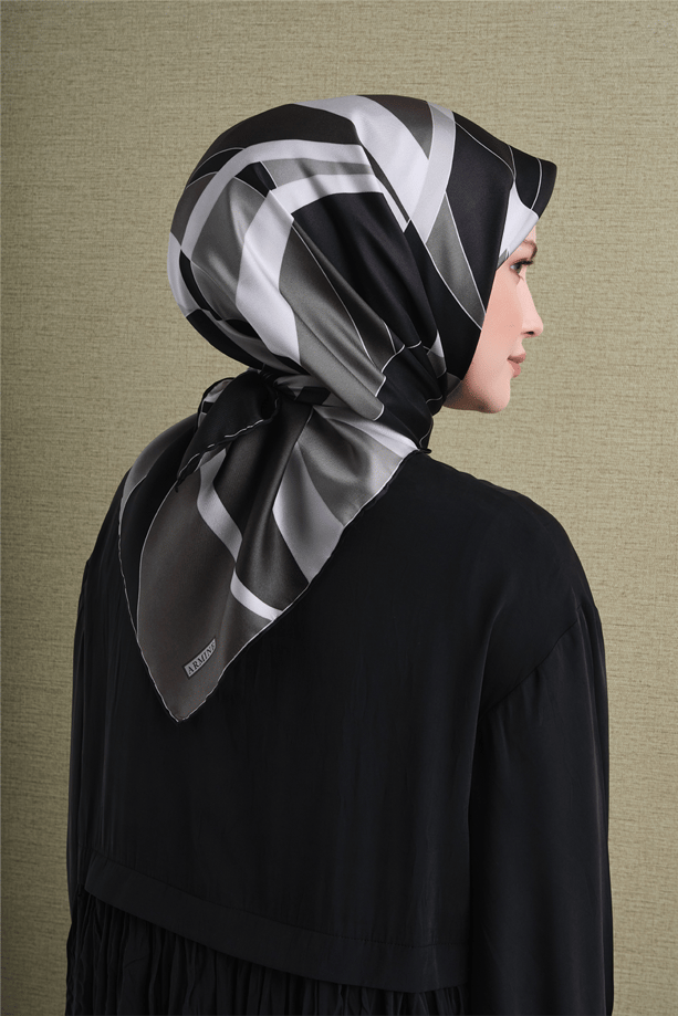 Armine Saf İpek Twill Eşarp 9633D 57