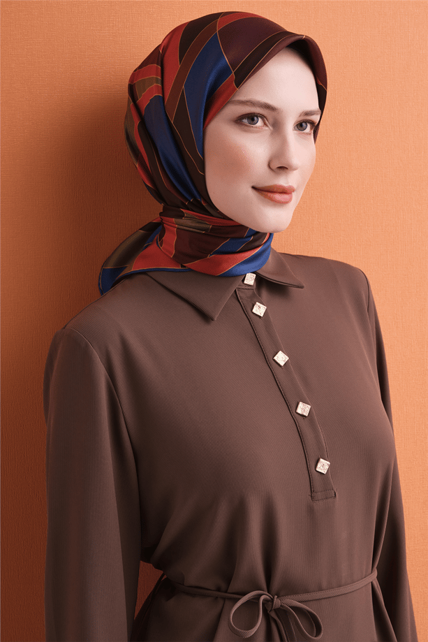 Armine Saf İpek Twill Eşarp 9633D 82