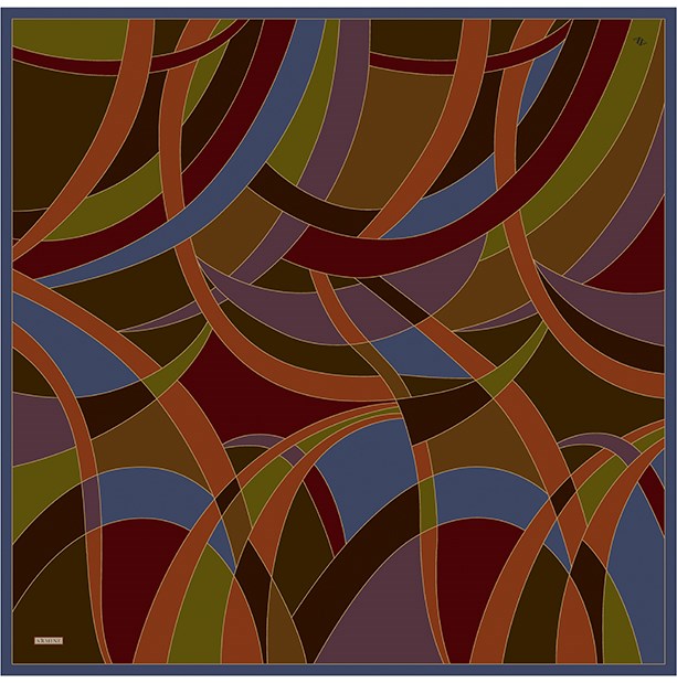 Armine Saf İpek Twill Eşarp 9633D 82 