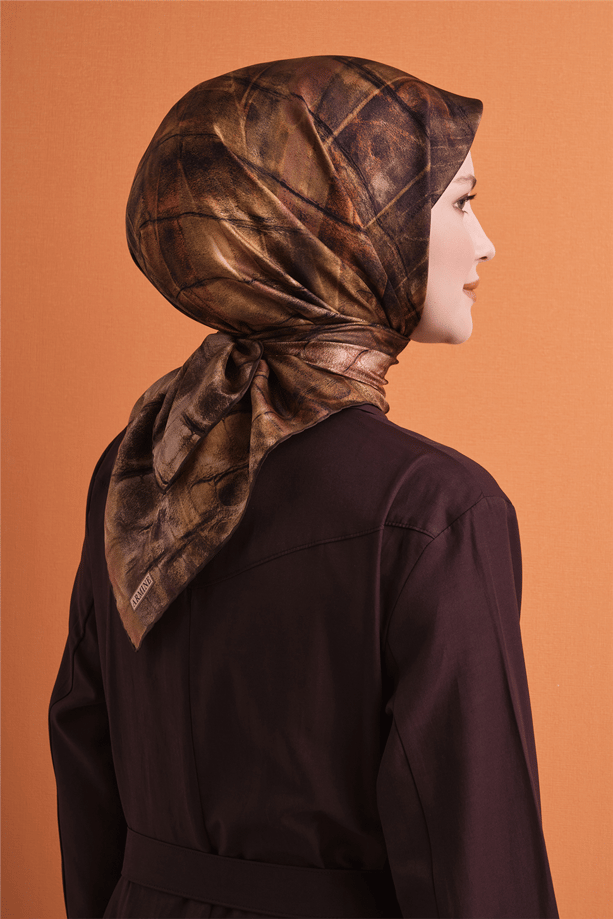 Armine Saf İpek Twill Eşarp 9635D 31