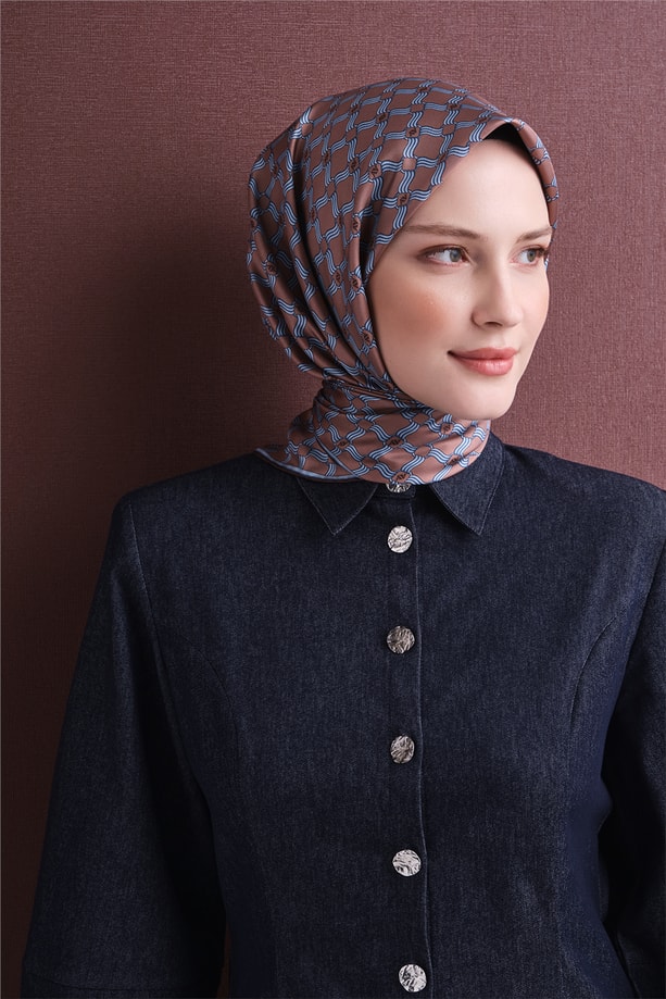 Armine Saf İpek Sura Eşarp 9636D 07