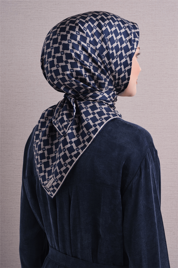 Armine Saf İpek Twill Eşarp 9636D 57