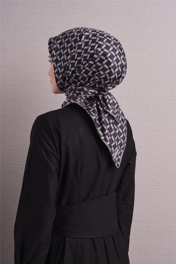 Armine Saf İpek Twill Eşarp 9636D 82