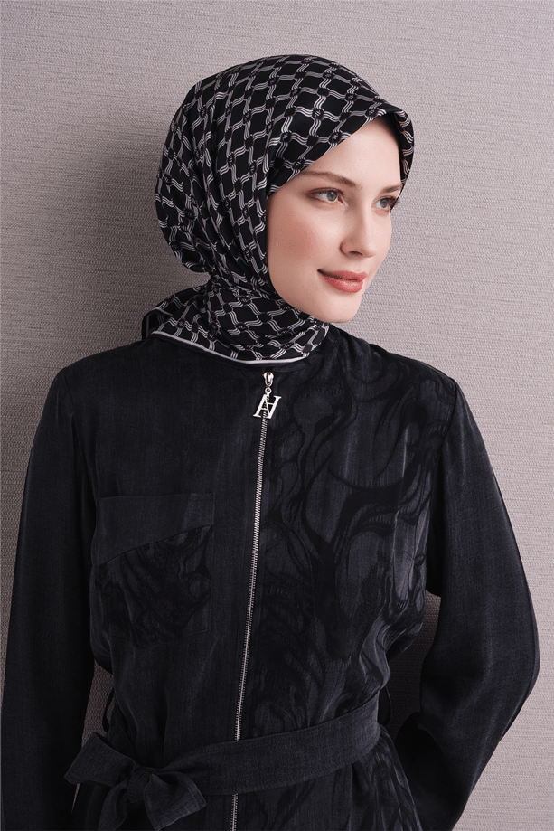 Armine Saf İpek Twill Eşarp 9636D 58