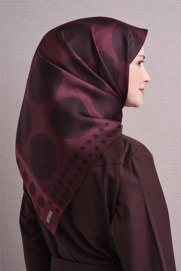 Armine Saf İpek Twill Eşarp 9637D 51