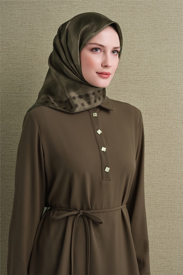 Armine Saf İpek Twill Eşarp 9637D 53