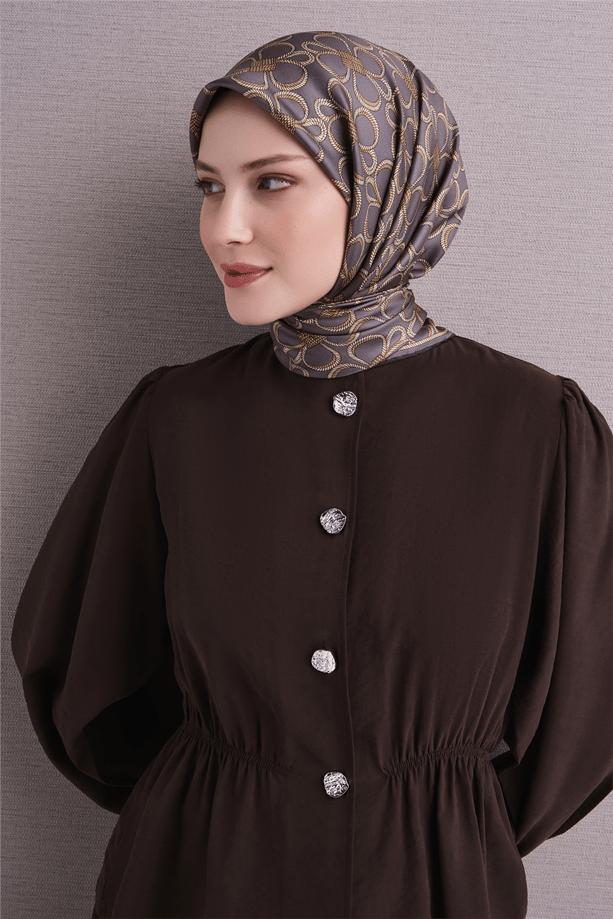 Armine Saf İpek Twill Eşarp 9638D 33