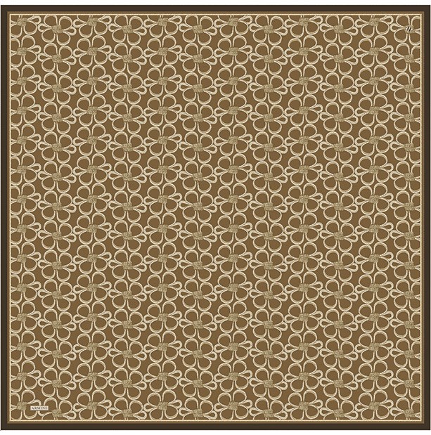 Armine Saf İpek Twill Eşarp 9638D 35 