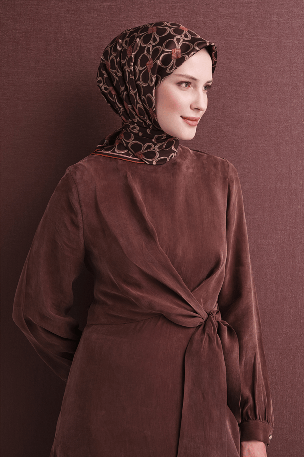 Armine Saf İpek Twill Eşarp 9638D 52