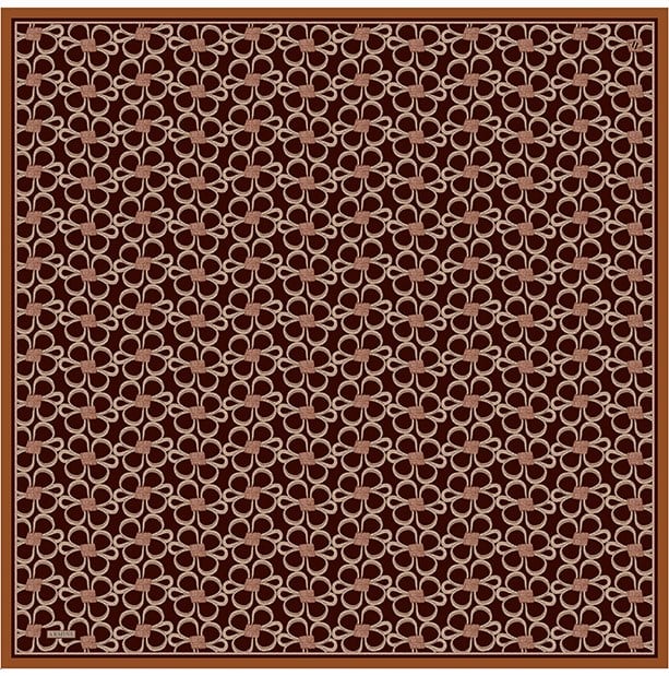 Armine Saf İpek Twill Eşarp 9638D 52 