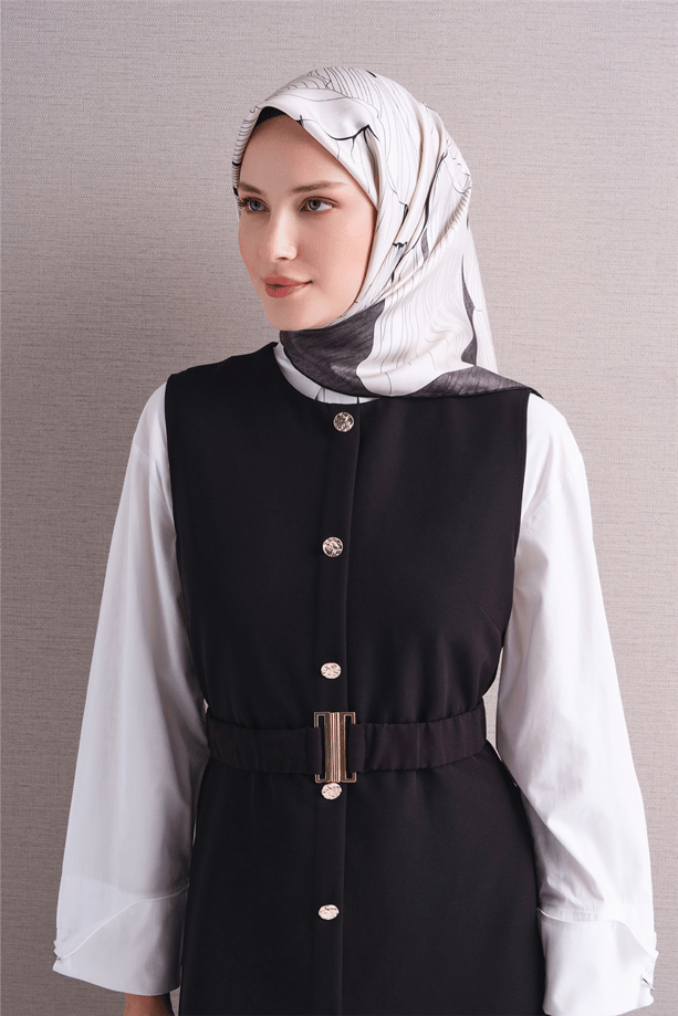 Armine Saf İpek Sura Eşarp 9639D 03 