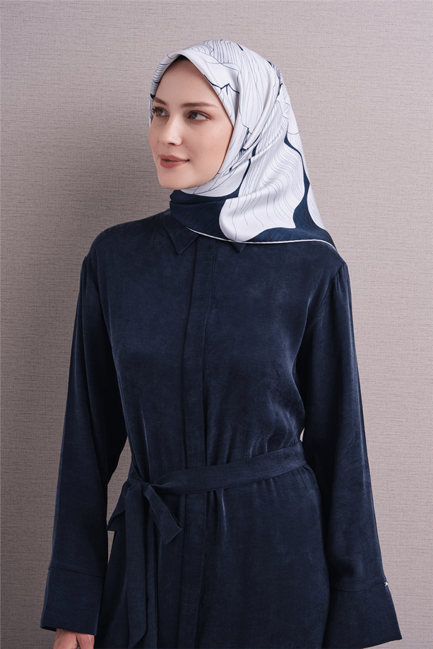 Armine Saf İpek Sura Eşarp 9639D 05