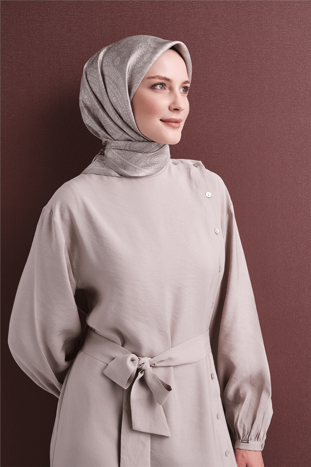Armine Saf İpek Twill Eşarp 9640D 02