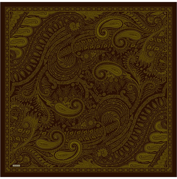 Armine Saf İpek Twill Eşarp 9640D 51 