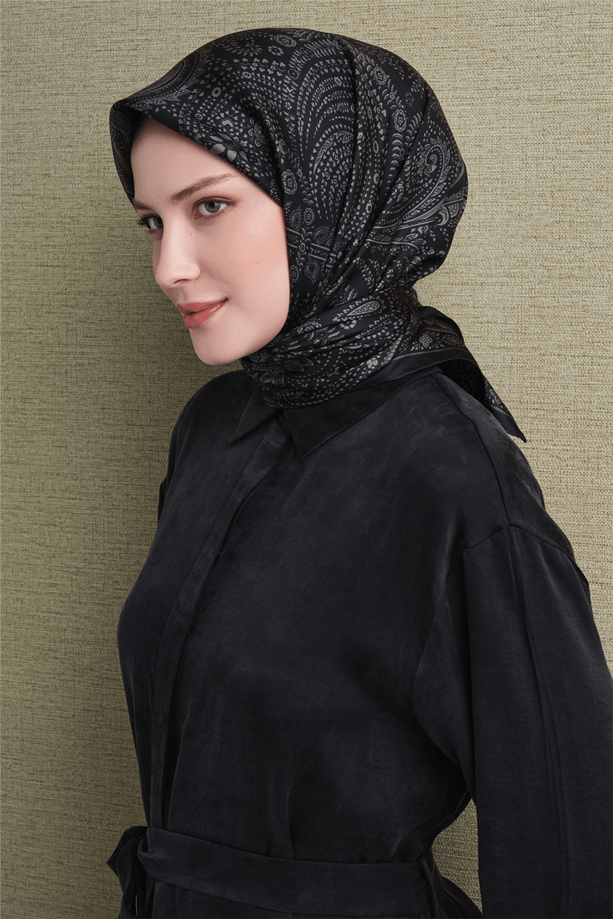 Armine Saf İpek Twill Eşarp 9640D 81