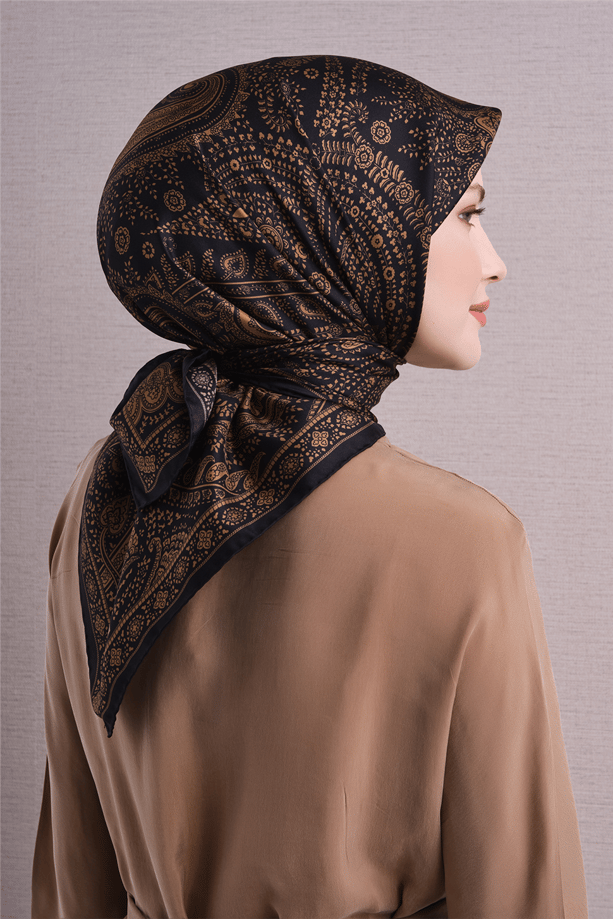 Armine Saf İpek Twill Eşarp 9640D 83