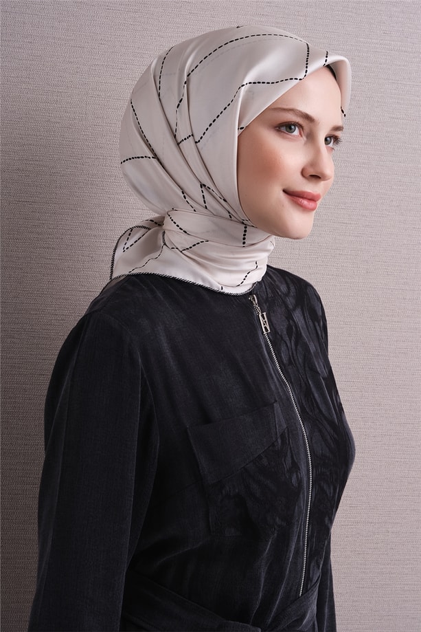 DJ SAF İPEK EŞARP 9642D (S) 34