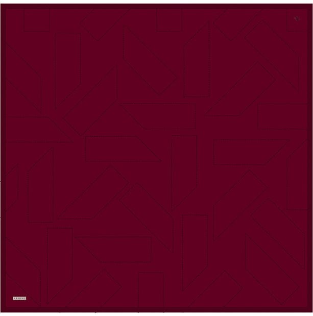 Armine Saf İpek Twill Eşarp 9642D 37 