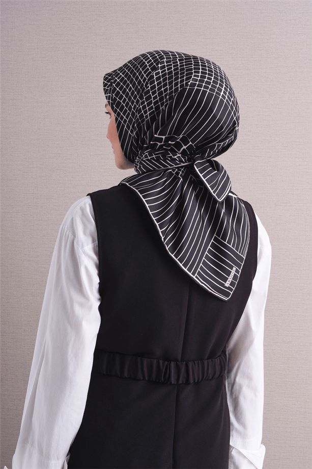 Armine Saf İpek Twill Eşarp 9644D 05K
