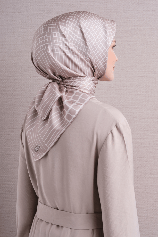 Armine Saf İpek Twill Eşarp 9644D 09