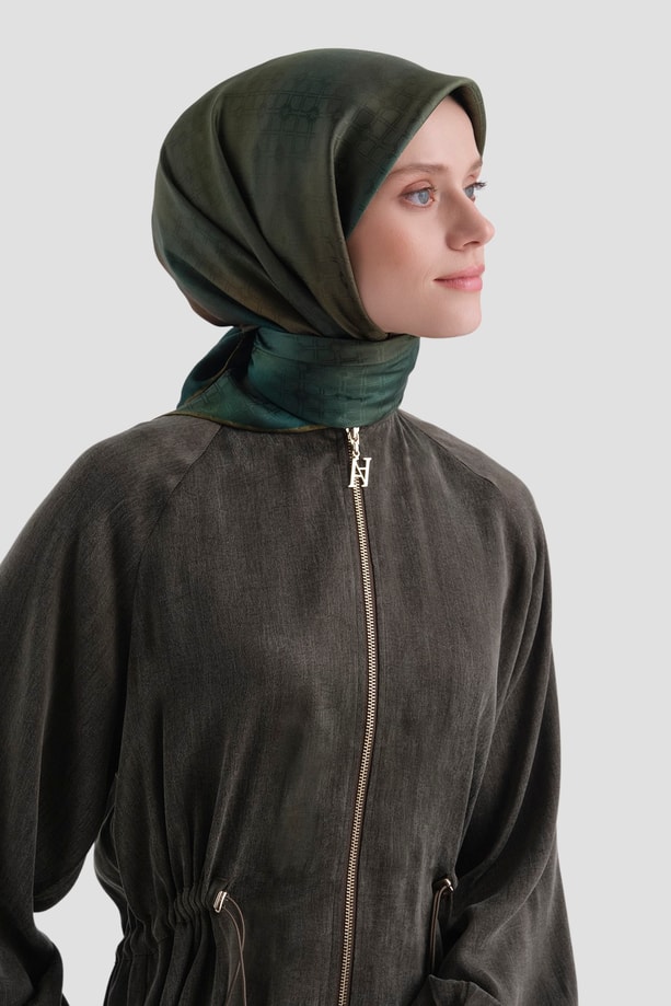 Armine Jakarlı İpek Eşarp 9647D 06 