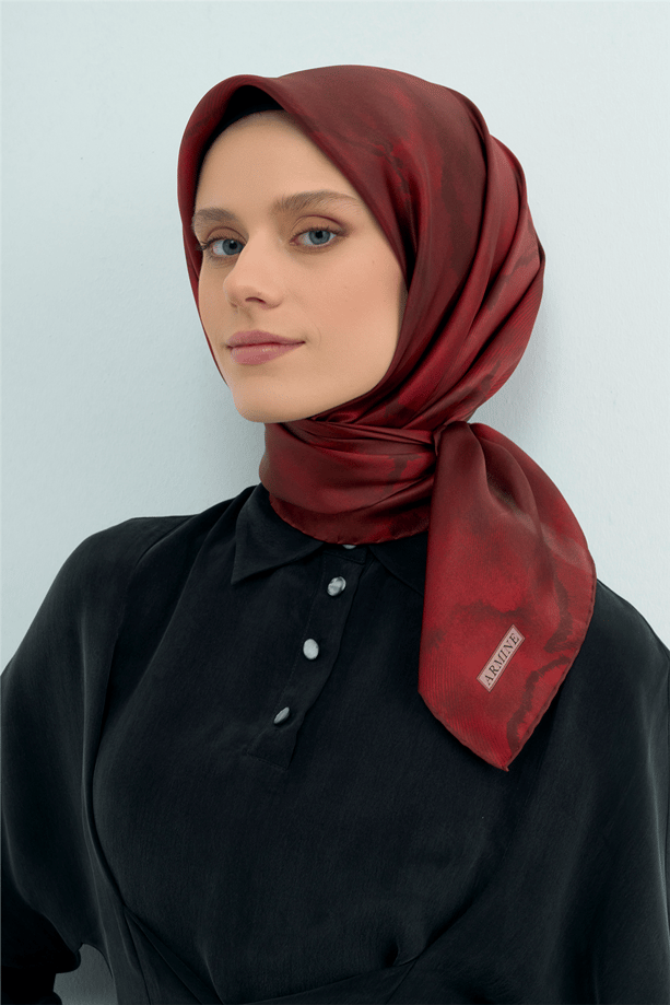 Armine  Saf İpek Twill Eşarp 9501D 50