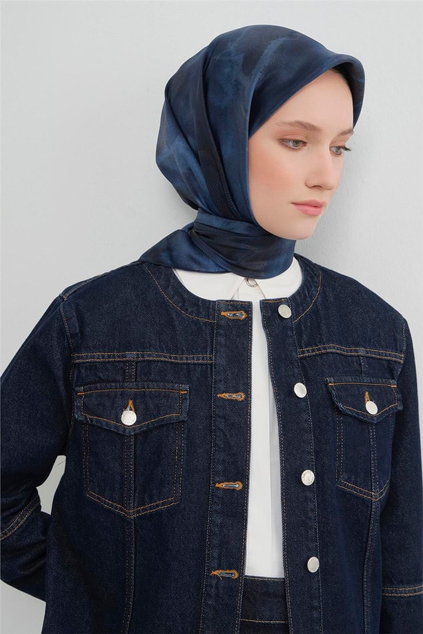 Armine  Saf İpek Twill Eşarp 9501D 86