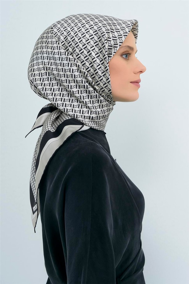 Armine  Saf İpek Twill Eşarp 9502D 05