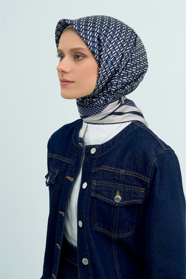 Armine  Saf İpek Twill Eşarp 9502D 09