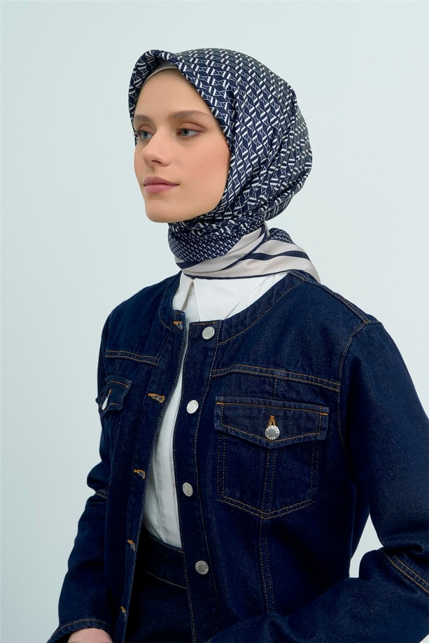 Armine  Saf İpek Twill Eşarp 9502D 09