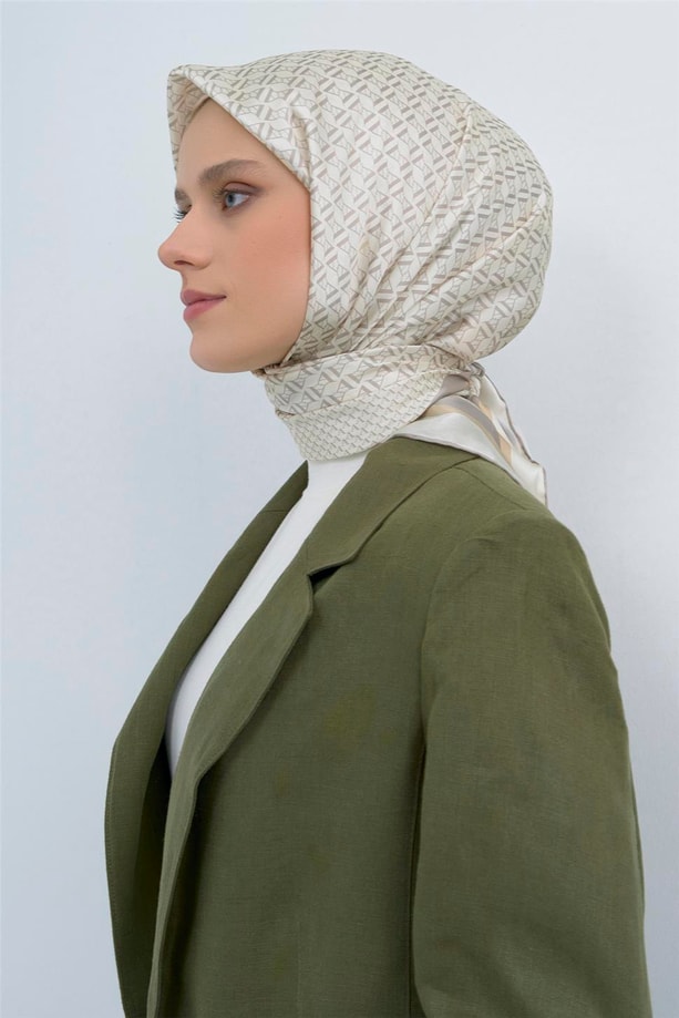 Armine  Saf İpek Twill Eşarp 9502D 80