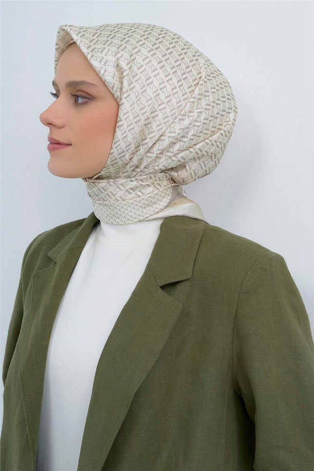 Armine  Saf İpek Twill Eşarp 9502D 80