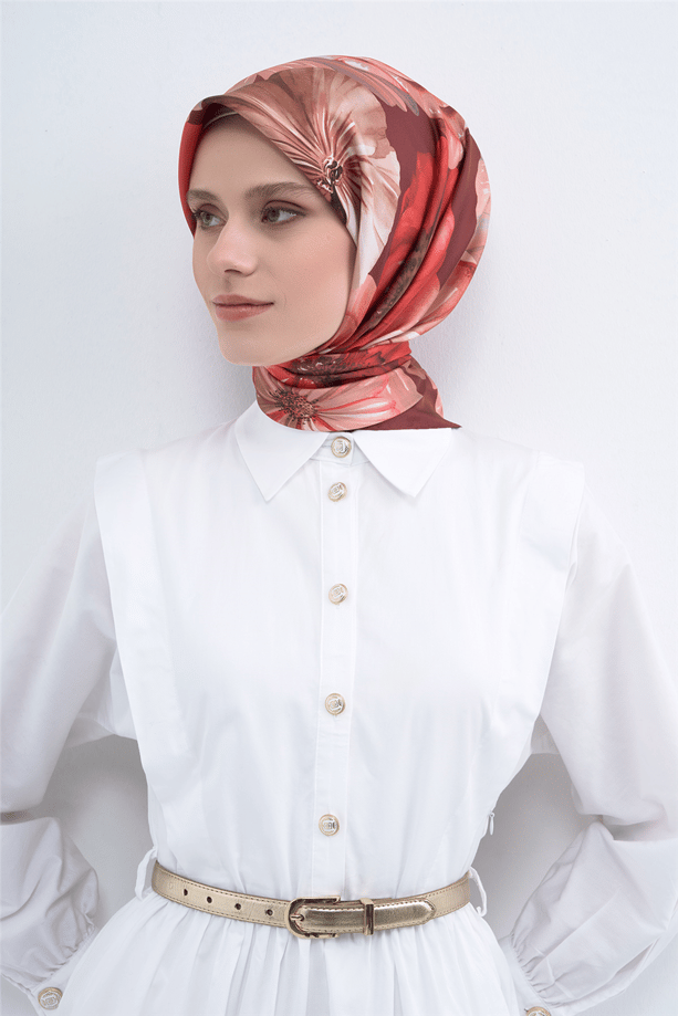 Armine  Saf İpek Sura Eşarp 9503D 32