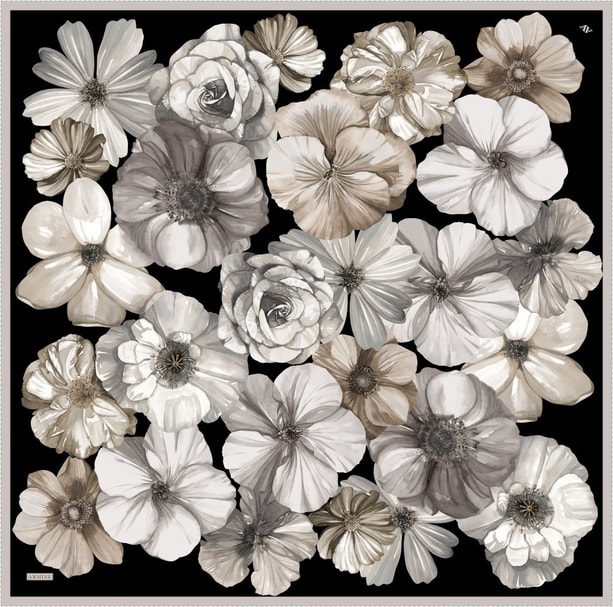 Armine  Saf İpek Twill Eşarp 9503D 07