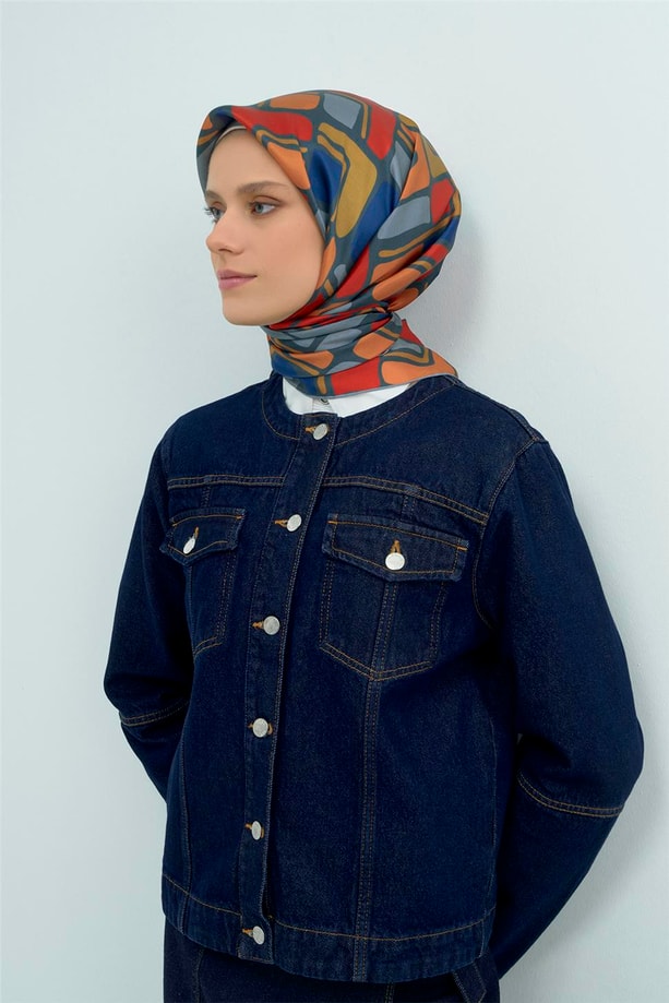 Armine  Saf İpek Sura Eşarp 9504D 58