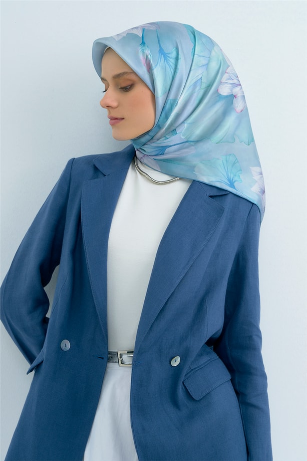 Armine Saf İpek Sura Eşarp 9505D 02