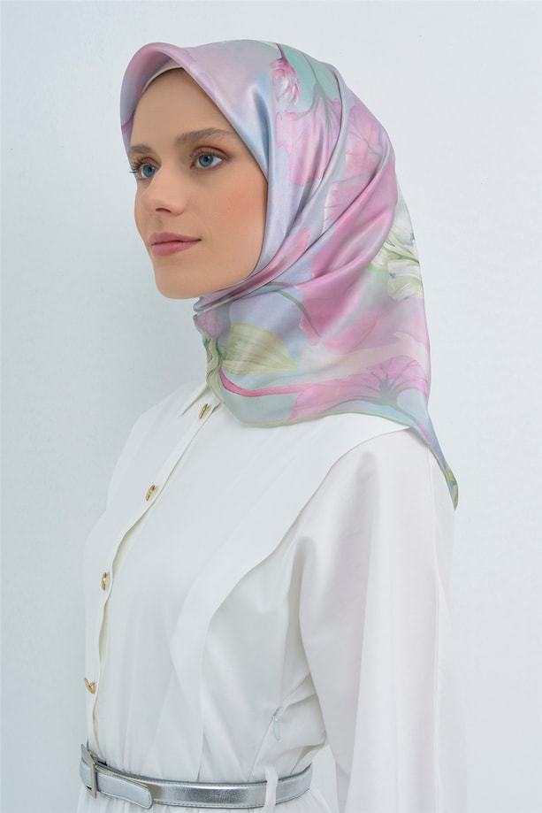 Armine Saf İpek Sura Eşarp 9505D 82