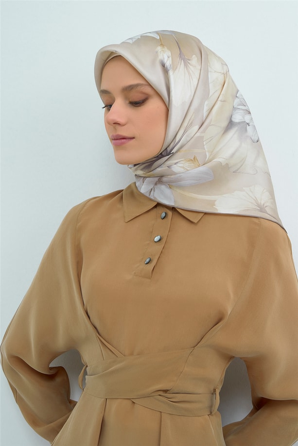 Armine Saf İpek Sura Eşarp 9505D 84