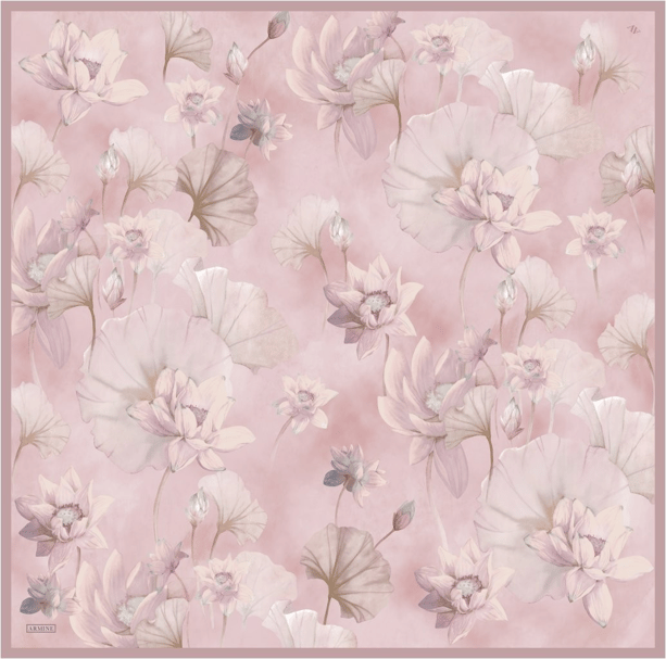 Armine  Saf İpek Twill Eşarp 9505D 01