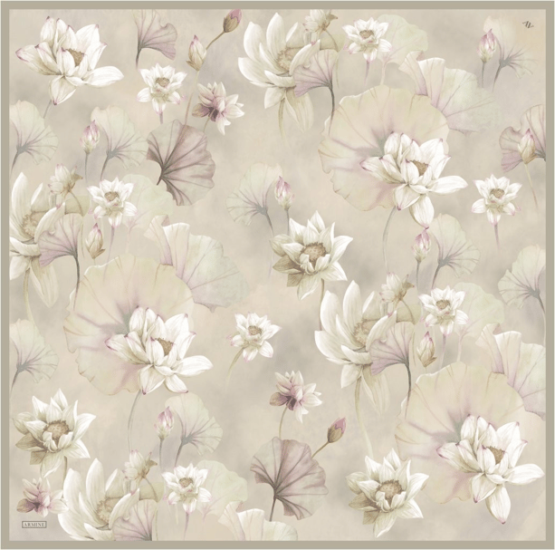 Armine  Saf İpek Twill Eşarp 9505D 52