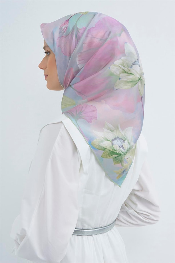 Armine  Saf İpek Twill Eşarp 9505D 82