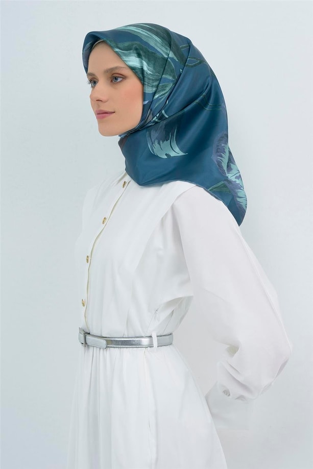 Armine  Saf İpek Sura Eşarp 9506D 52