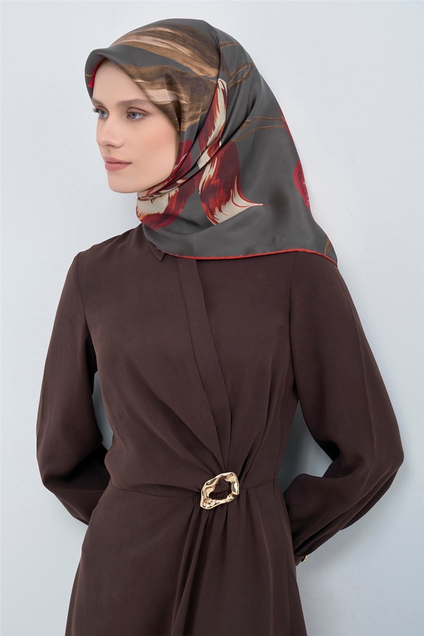Armine  Saf İpek Sura Eşarp 9506D 85