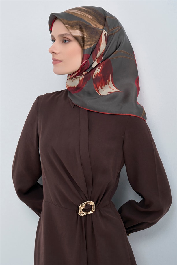 Armine  Saf İpek Sura Eşarp 9506D 85