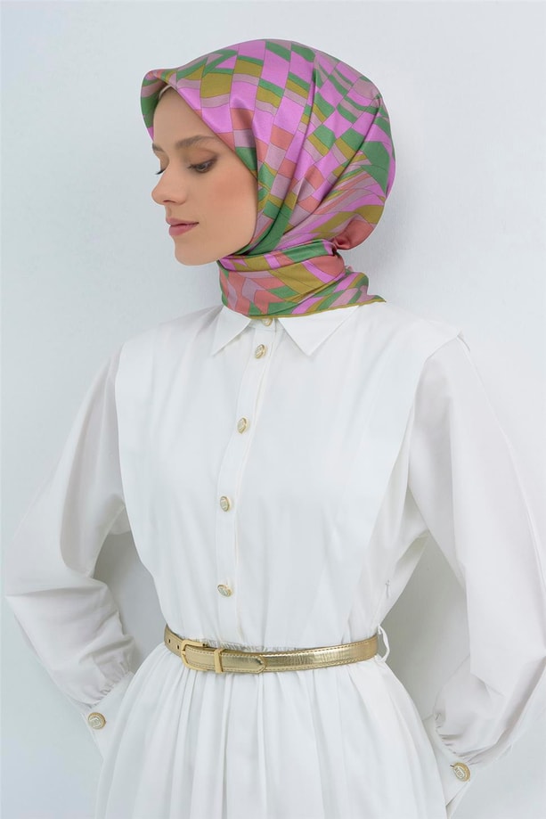 Armine  Saf İpek Sura Eşarp 9507D 54