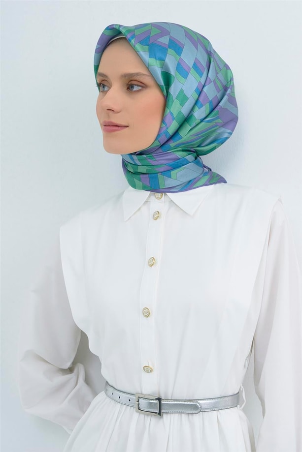Armine  Saf İpek Sura Eşarp 9507D 57